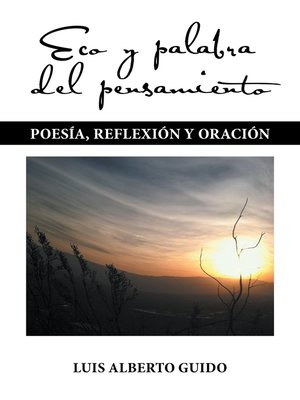 cover image of Eco Y Palabra Del Pensamiento